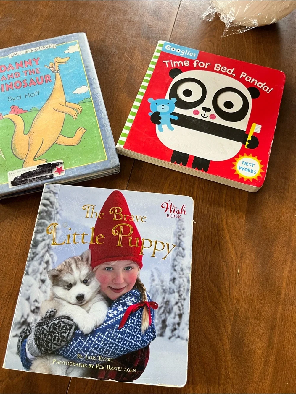 Three different books